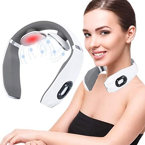 Smart neck massager with currents, 4 modes, electrostimulation