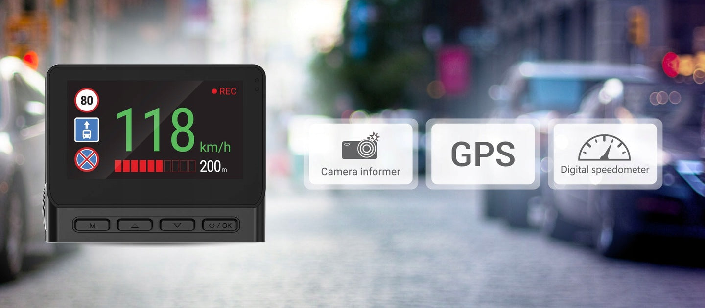 Smart video recorder Navitel RS984 GPS Night Vision 4K Manufacturer code RS984 GPS