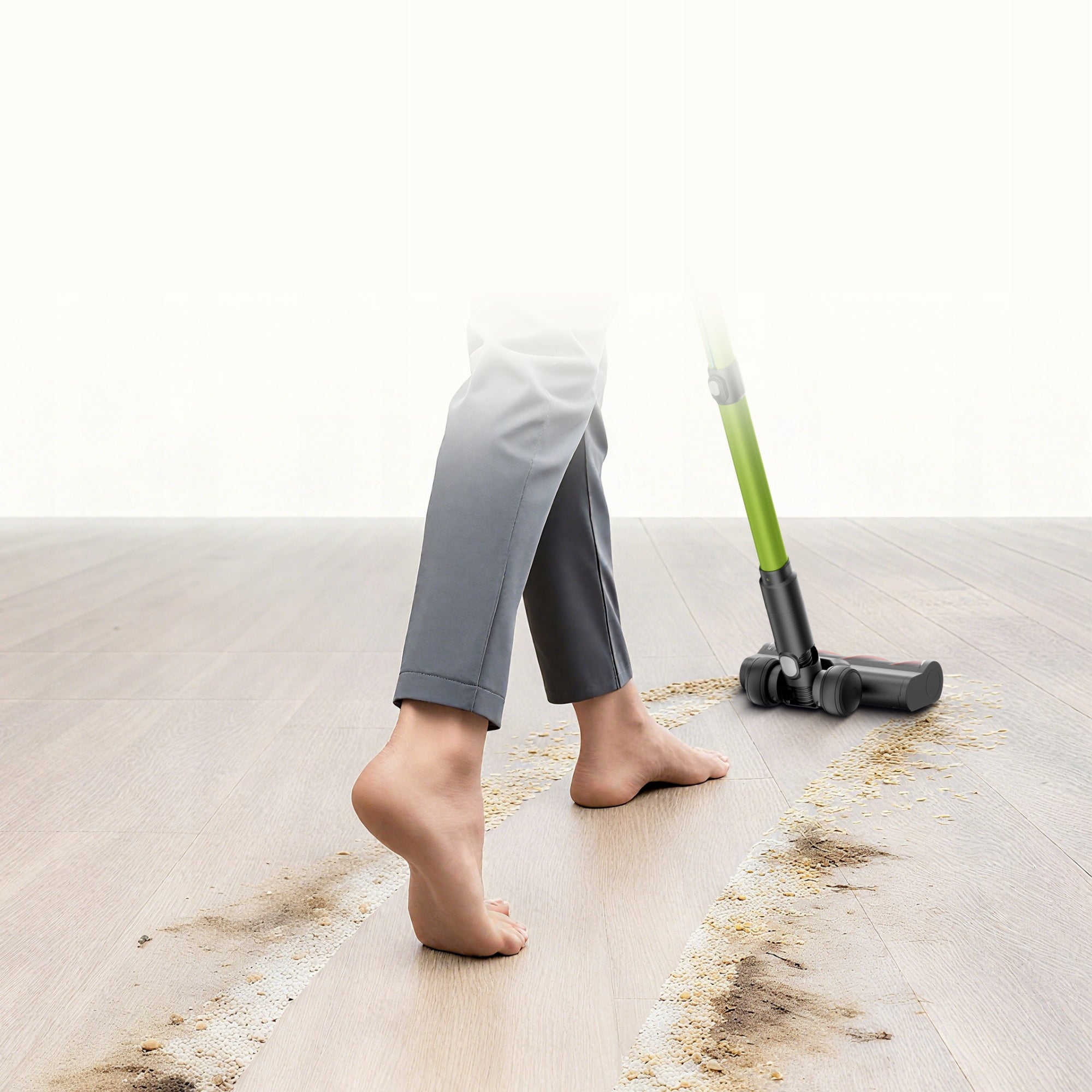 SmartAI V6 Cordless Vacuum Cleaner for Home 80min Working Time 65KPA 650W Manufacturer code Smart AI V6-001