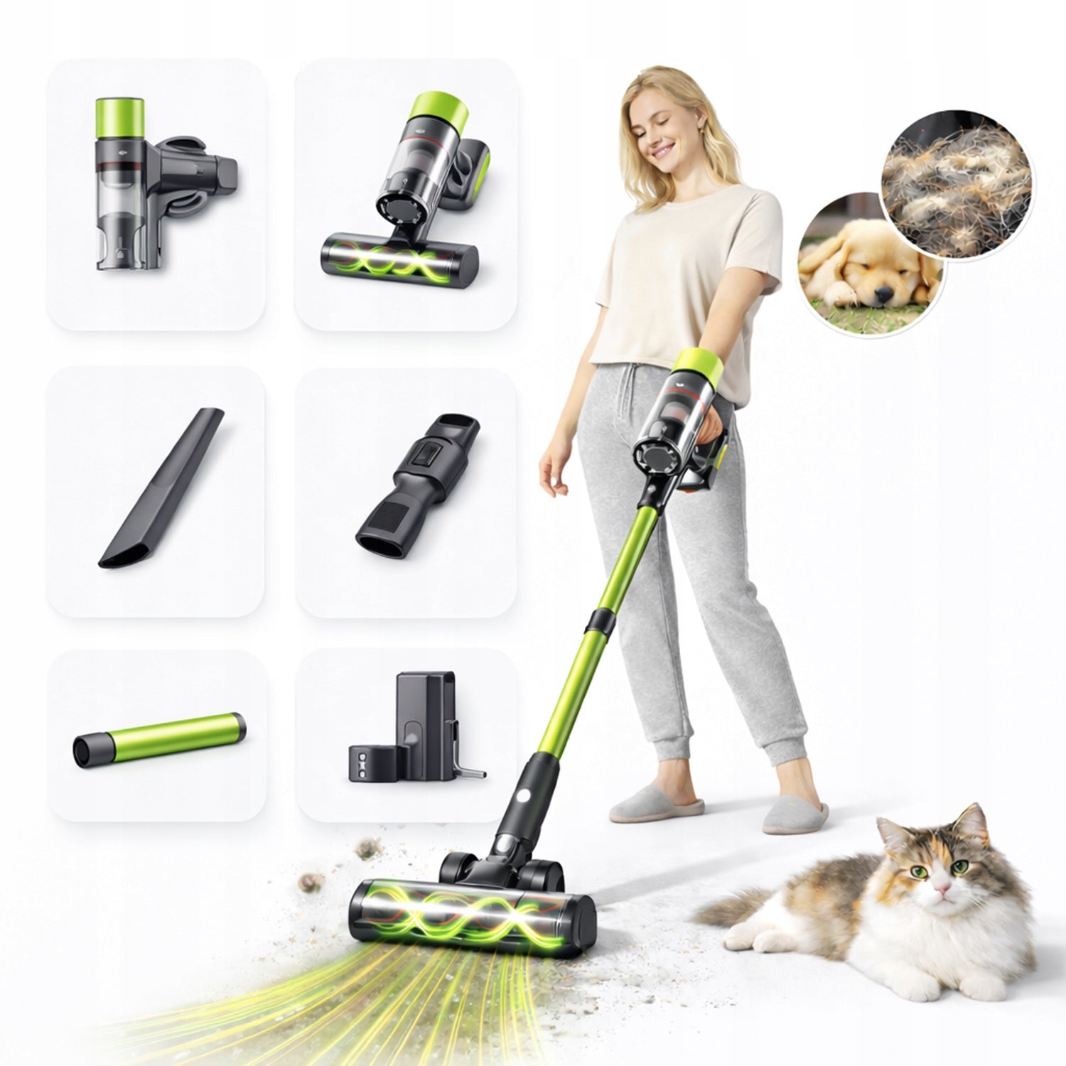 SmartAi V6 Dust Extractor Smart Home/Industrial 24000mAh 29,6V650W