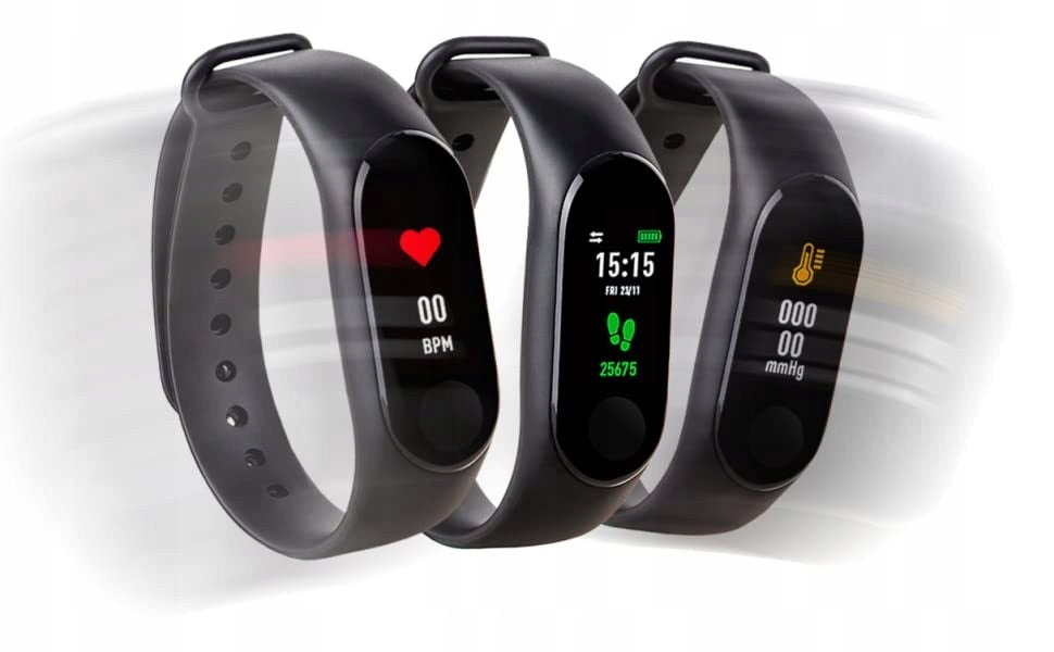 SmartBant, Kounga FitPro Activity Monitor Color black