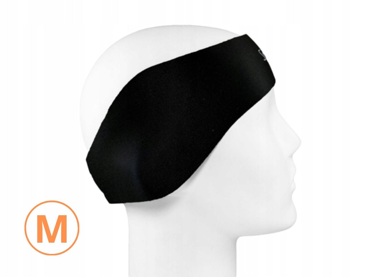 SmartEar protective swimming ear band neoprene black M