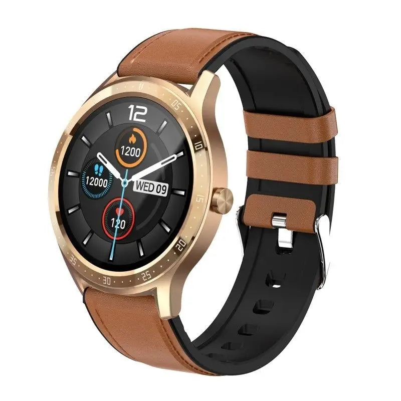 SmartWatch Maxcom FW43 Cobalt 2 Gold 2 stripes bracelet IP67