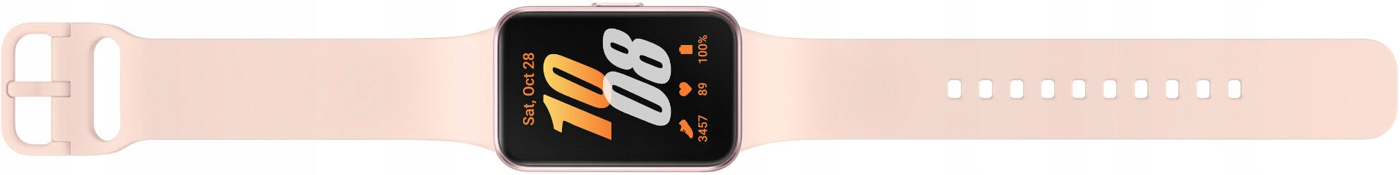 Smartband SAMSUNG Fit 3 Pink and gold Strap material rubber