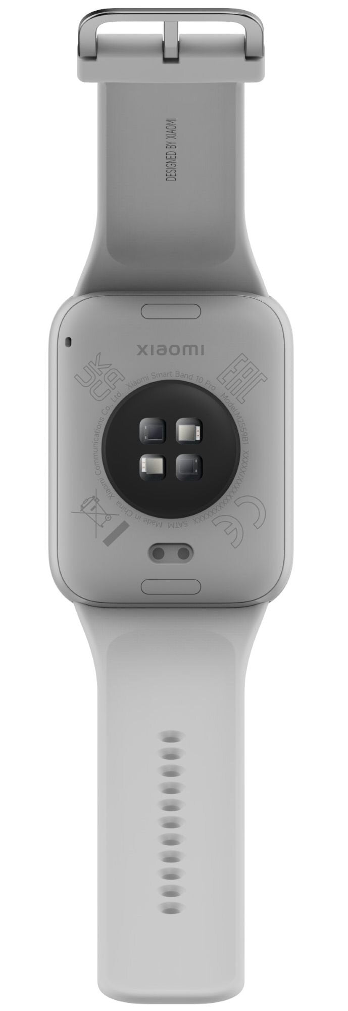 Smartband XIAOMI 10 Pro NFC White Model Smart Band 10 Pro NFC