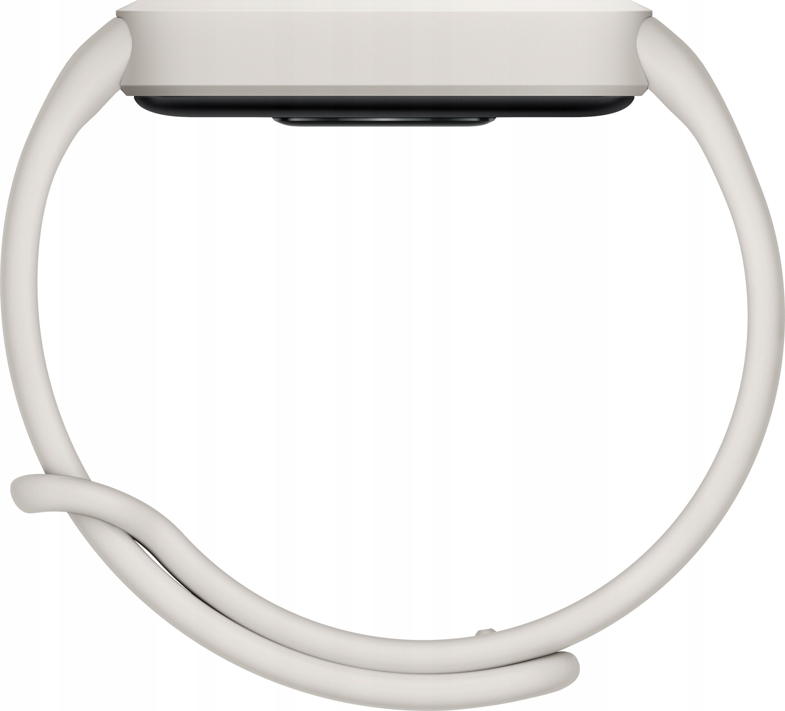 Smartband XIAOMI Mi Band 9 Active Beige and white Strap material rubber