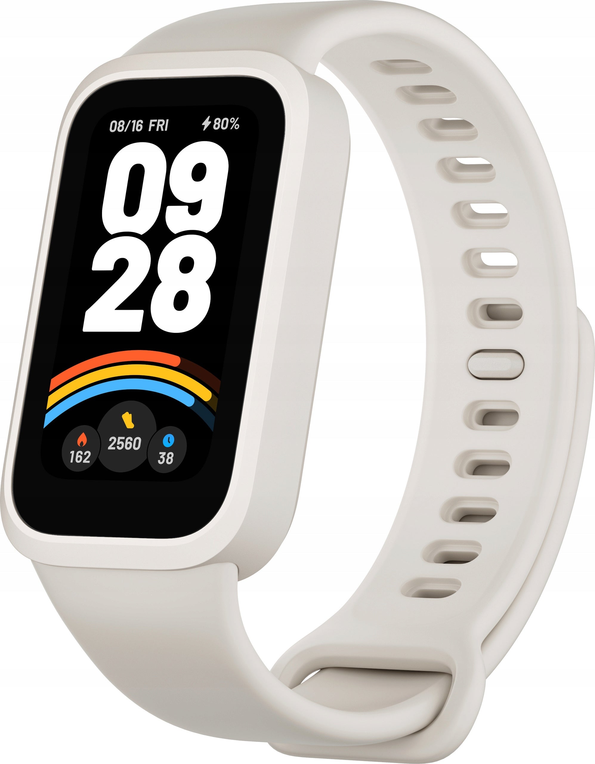 Smartband XIAOMI Mi Band 9 Active Beige and white