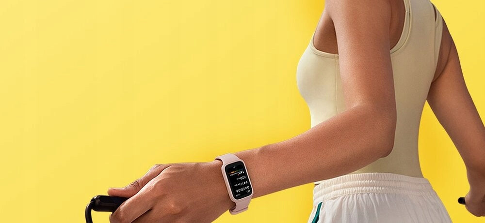 Smartband XIAOMI Mi Band 9 Active Pink Strap material rubber