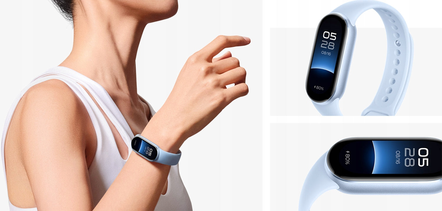 Smartband Xiaomi Mi Band 9 Arctic Blue SpO2 AMOLED 5ATM Brand Xiaomi