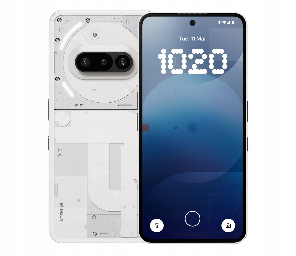 Smartfon 5G Nothing Phone (3a) 8 GB / 128 GB 50MP Biały