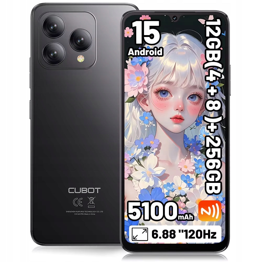 Smartfon CUBOT A40 4 GB /256 GB czarny