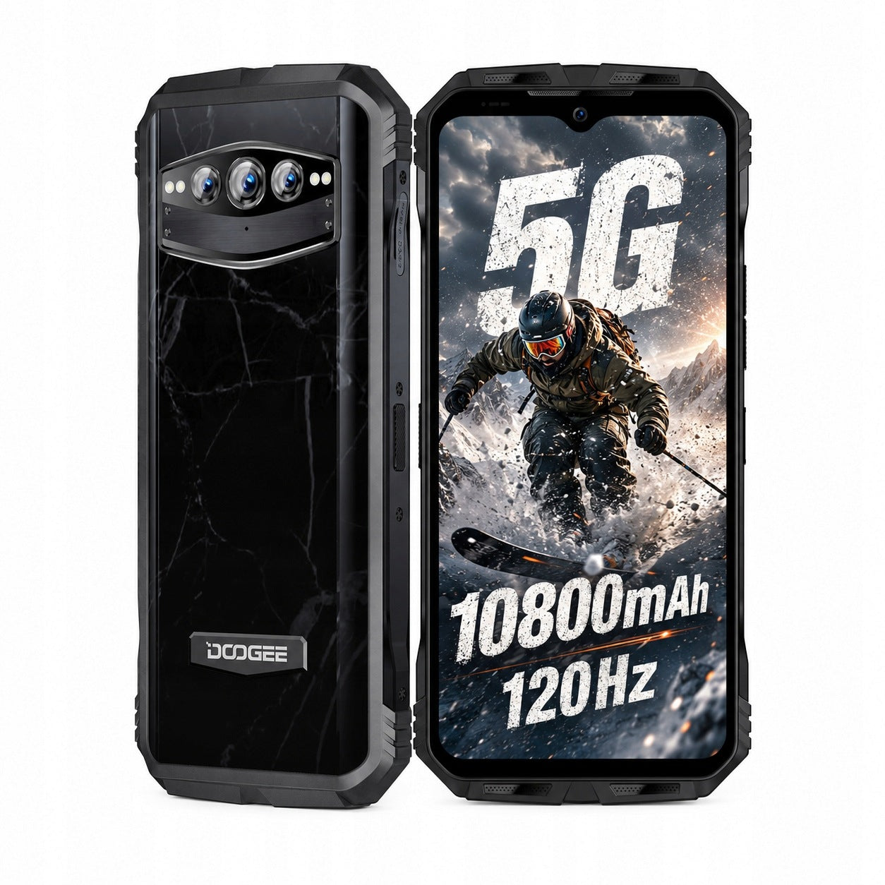 Smartfon DOOGEE V30T 6.58" FHD 12/ 256GB 5G LTE SIM/Android/10800mAh/NFC
