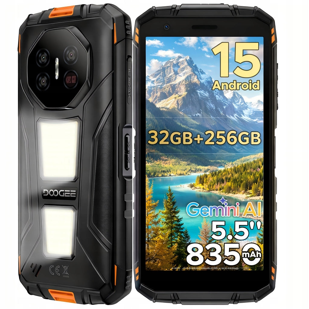 Smartfon Pancerny IP69K IP68 DOOGEE Fire3MAX 32+256GB DUAL SIM 4G LTE 6,5"