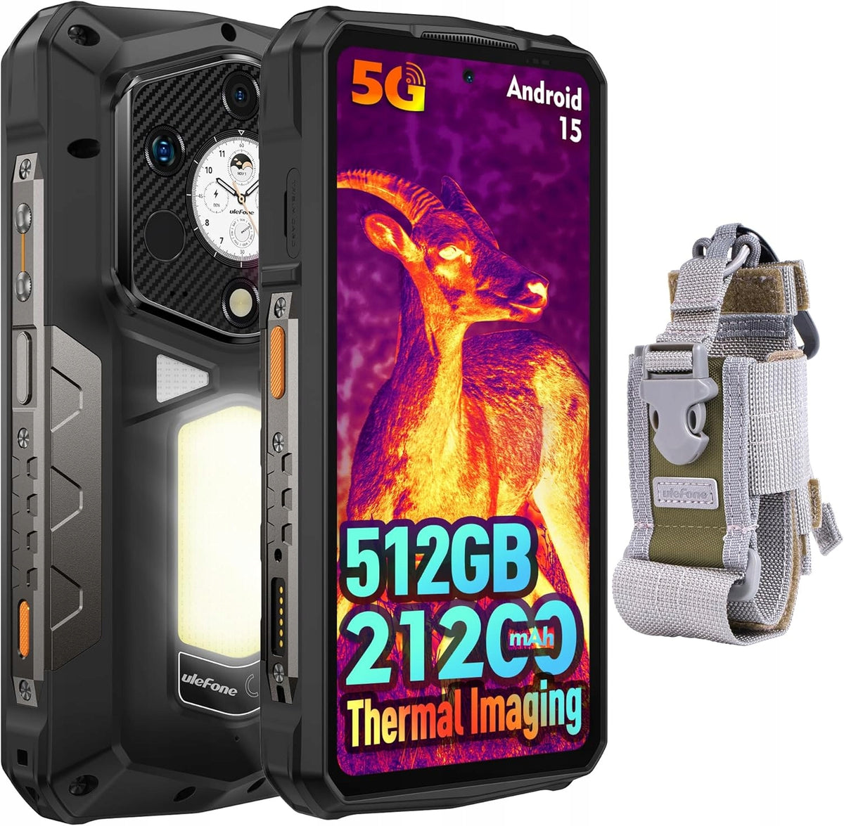 Smartfon Ulefone Armor 29 Pro Thermal 5G 32(16+16) GB / 512GB