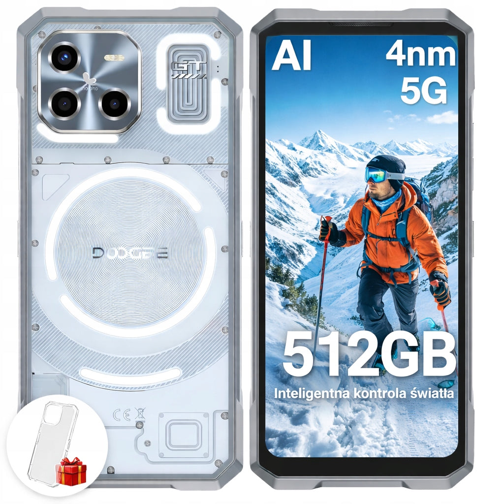 Smartphone 5G DOOGEE BLADEGTULTRA 36+512GB 6.72" LED/100MP/33W/IP69K/2*SIM