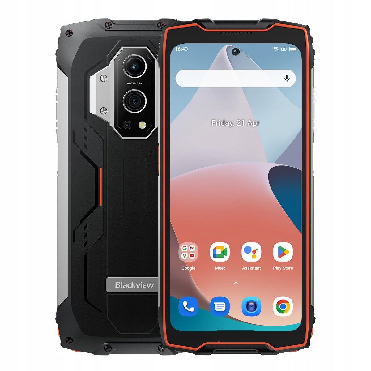 Smartphone BLACKVIEW BV9300 12/256 GB Orange 256 GB Color orange