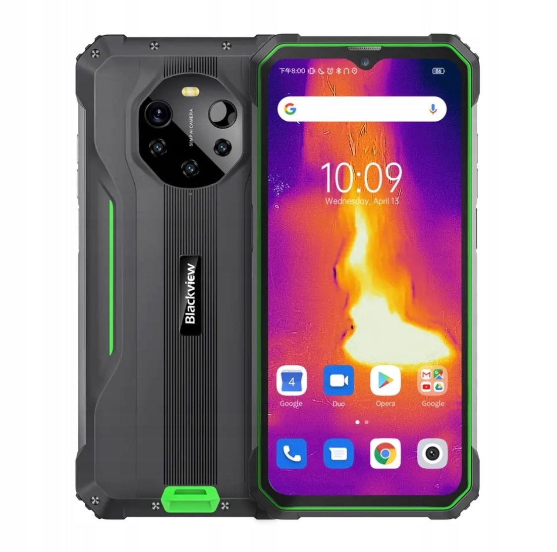 Smartphone Blackview BL8800 Pro 5G 8/128GB 8380mAh green