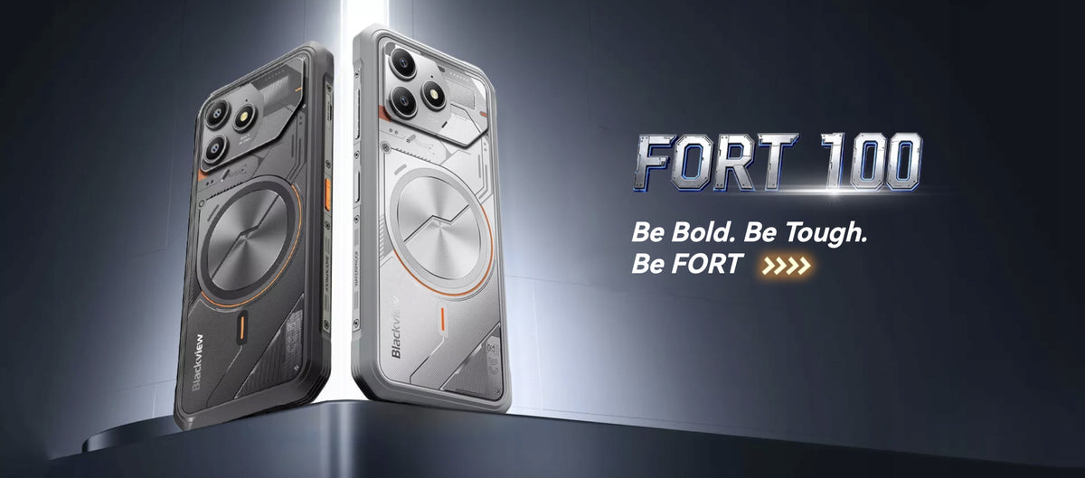 Smartphone Blackview FORT 100 8 GB / 128 GB 4G (LTE) stříbrný Brand Blackview