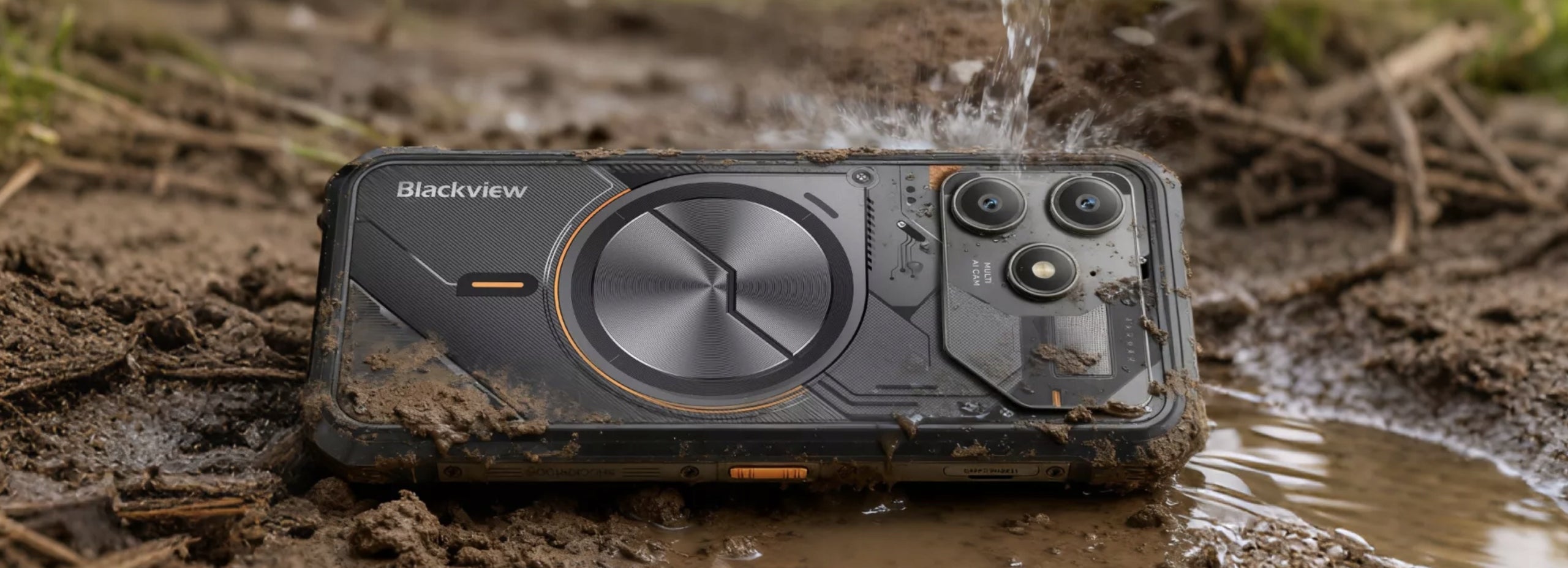 Smartphone Blackview FORT 100 8 GB / 128 GB 4G (LTE) stříbrný Built-in memory 128 GB