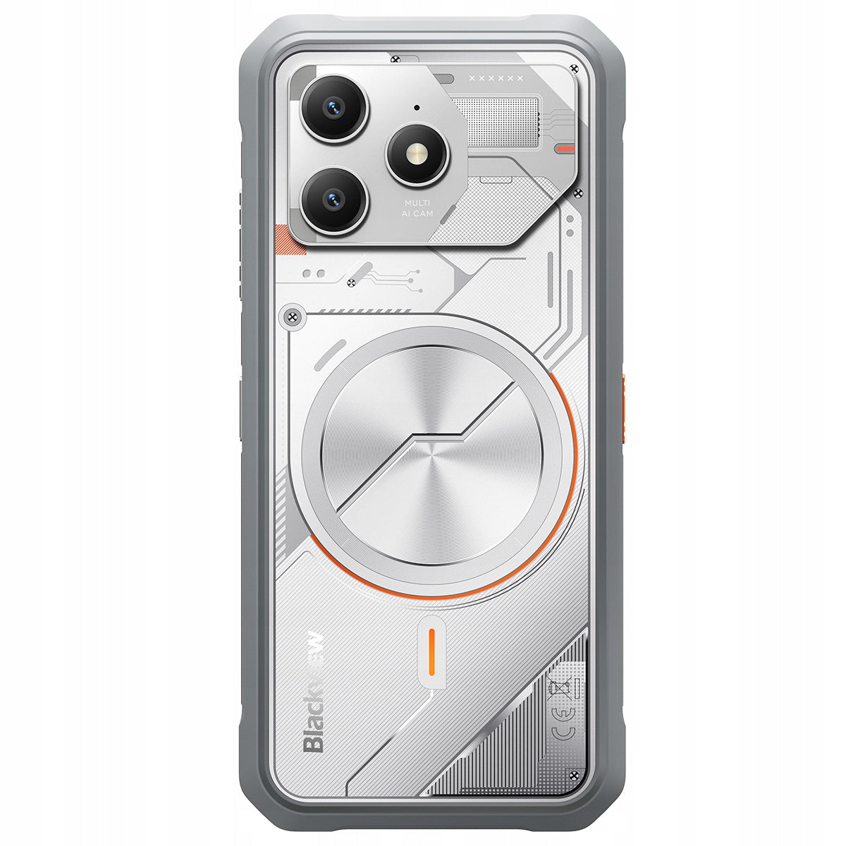 Smartphone Blackview FORT 100 8 GB / 128 GB 4G (LTE) stříbrný