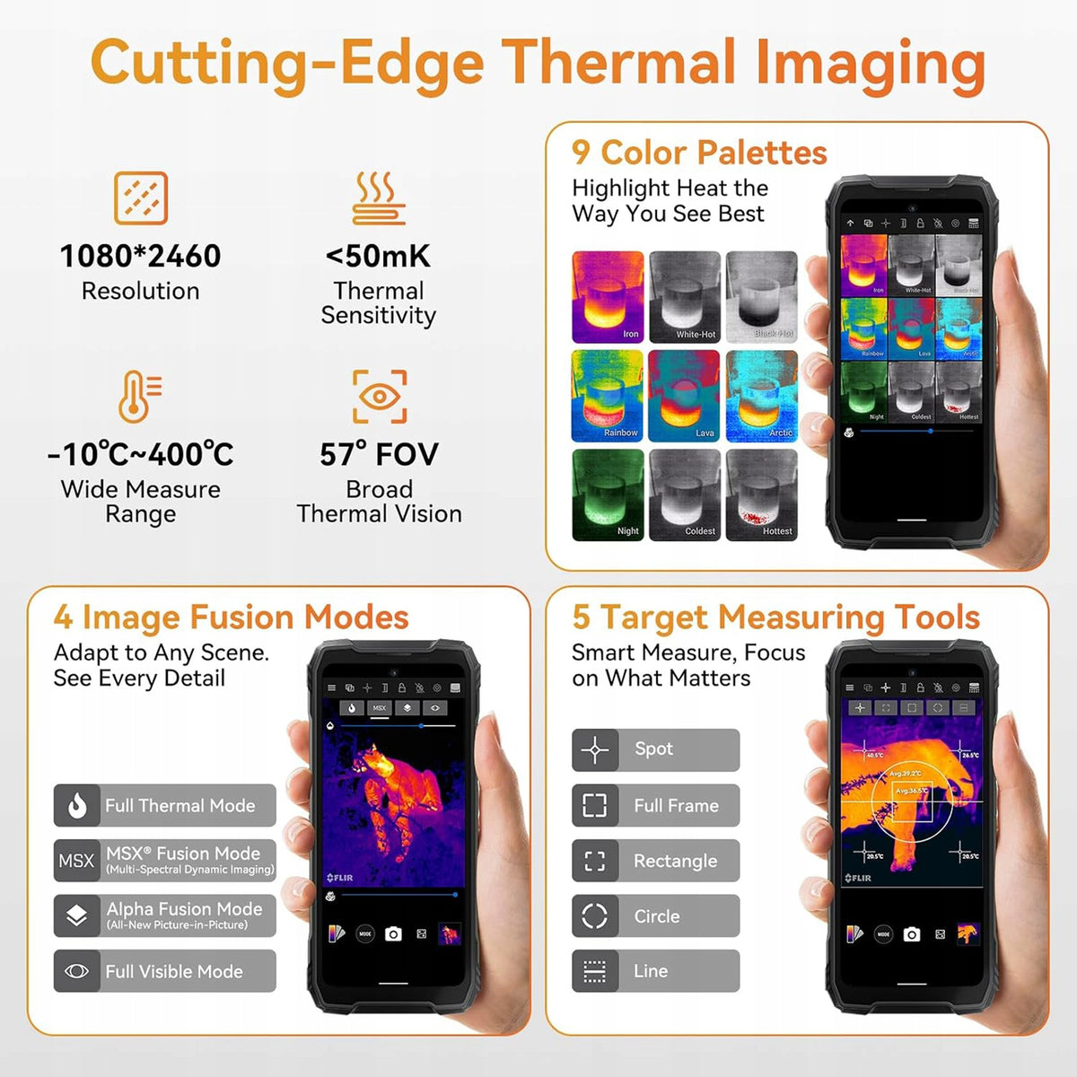 Smartphone Blackview XPLORE 1 PRO 36(12+24)GB/256GB 5G orange Packaging status original