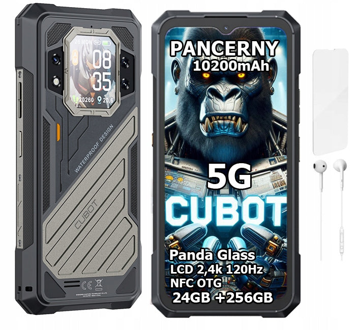 Smartphone CUBOT KING KONG X PRO 24/256GB NFC DUAL 5G IP69K MILITAR