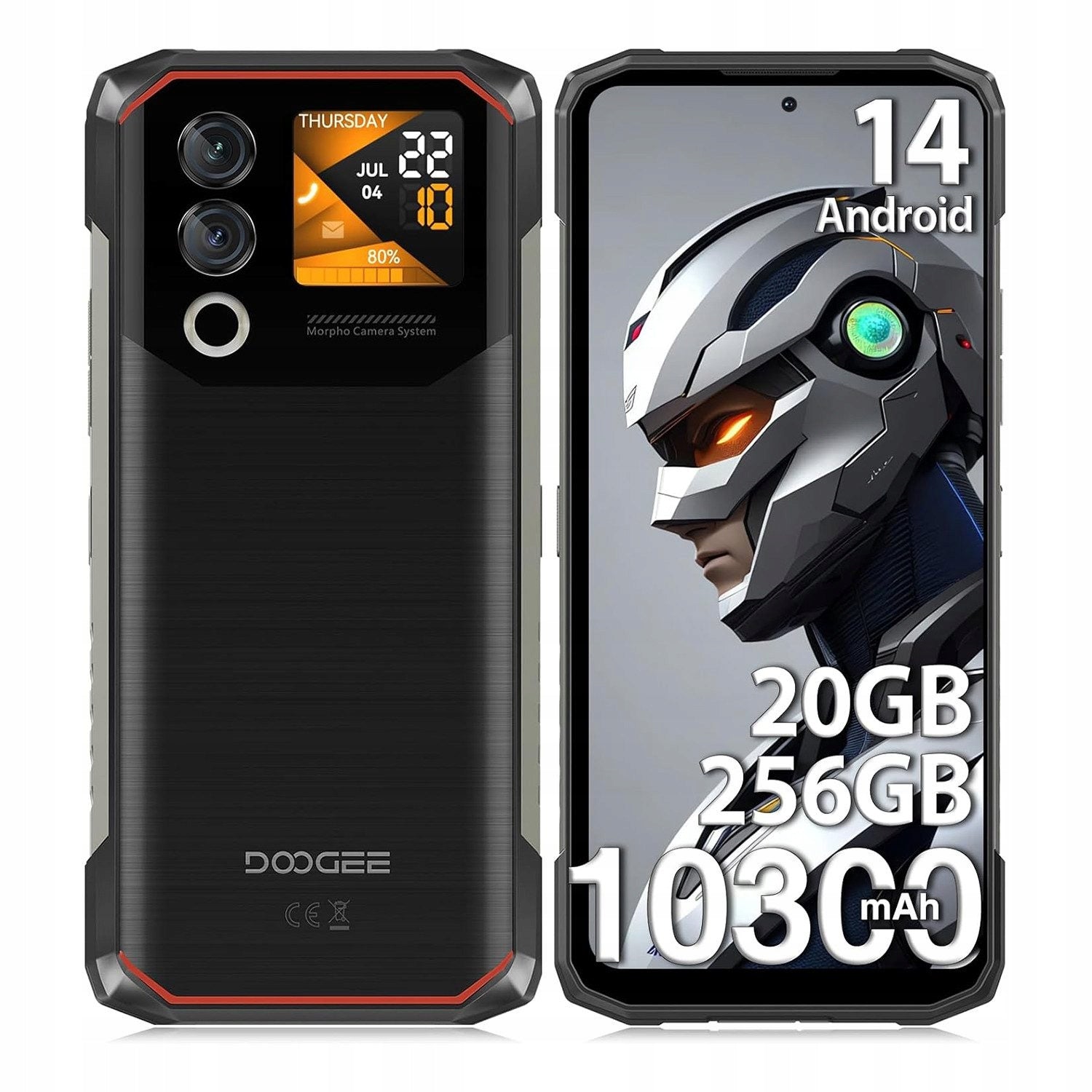 Smartphone DOOGEE BLADE 10 MAX 20/256GB 10300mAh Android14 6,56" 50MP NFC LTE
