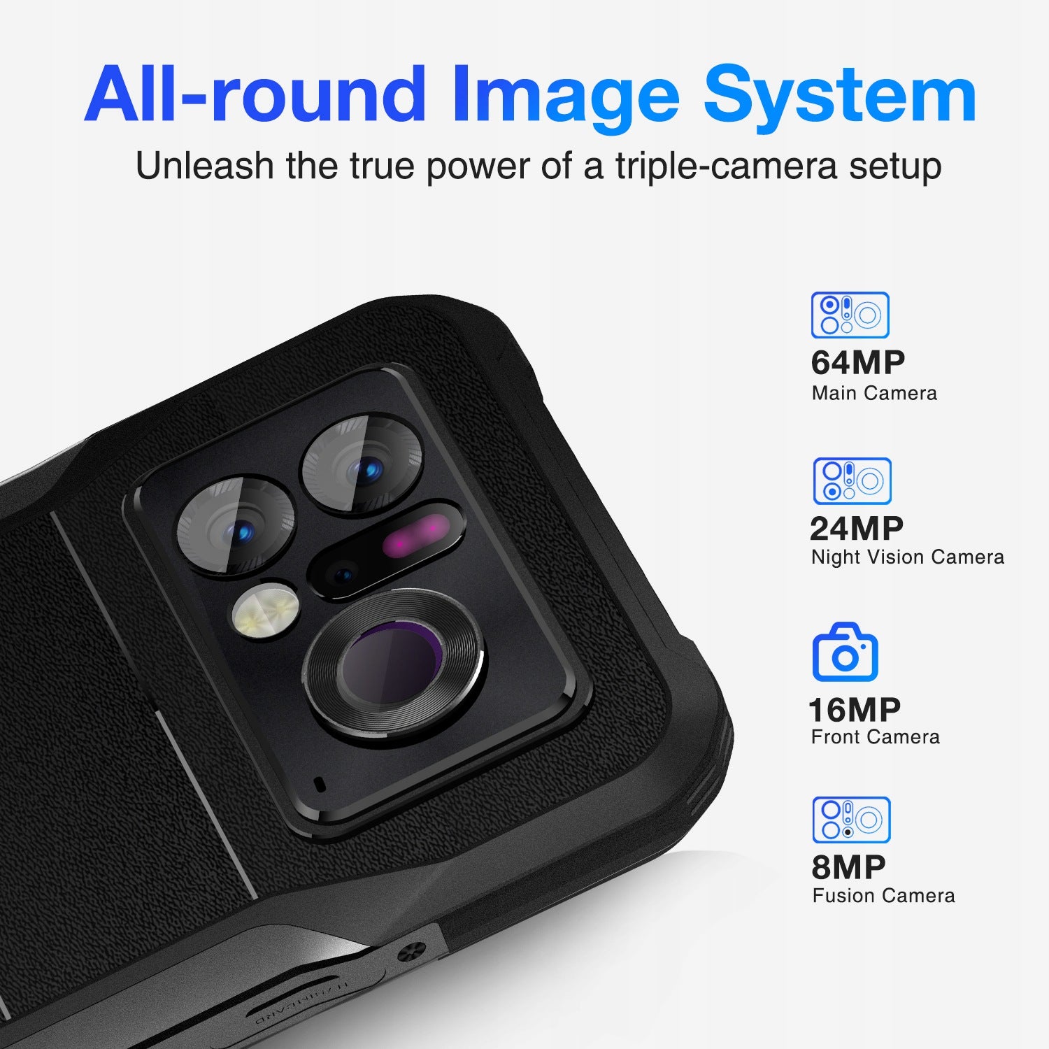 Smartphone DOOGEE V20 Pro 20GB 256GB 6000mAh termowizja NFC DualSIM IP68 4G Brand DOOGEE