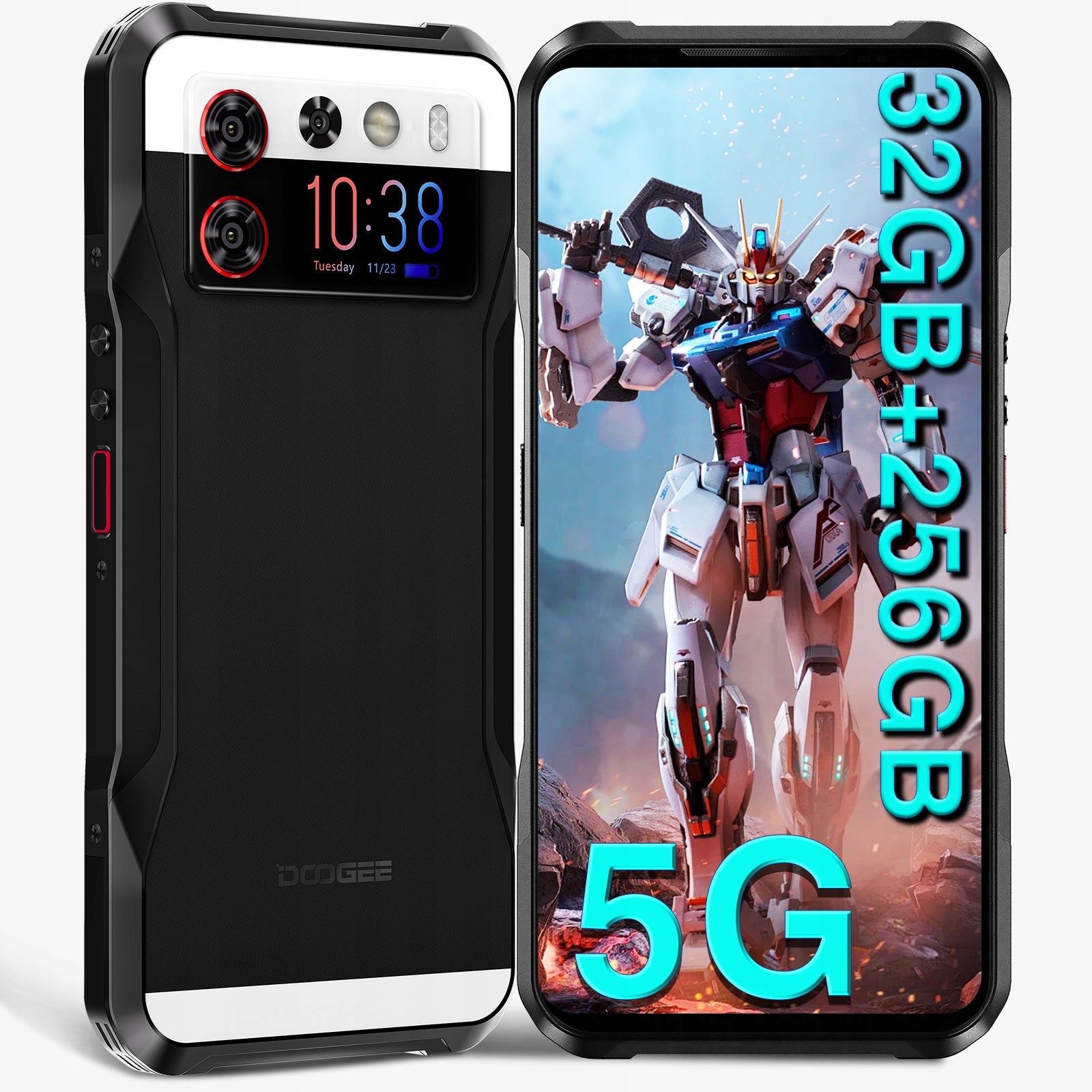 Smartphone DOOGEE V20S 32/256GB 6.43"6000mAh AMOLED FHD 5G WIFI NFC Android13
