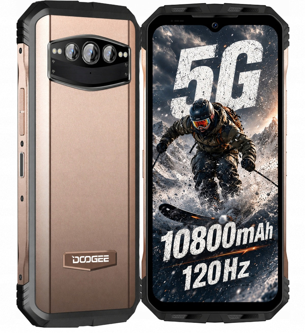 Smartphone DOOGEE V30T 6.58"FHD 12/ 256GB 5G LTE SIM/Android/10800mAh/NFC/GPS