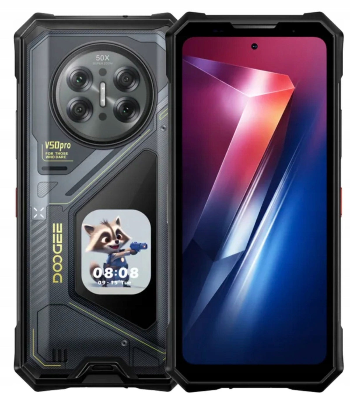 Smartphone DOOGEE V50 PRO 16 GB / 1TB - 5G black