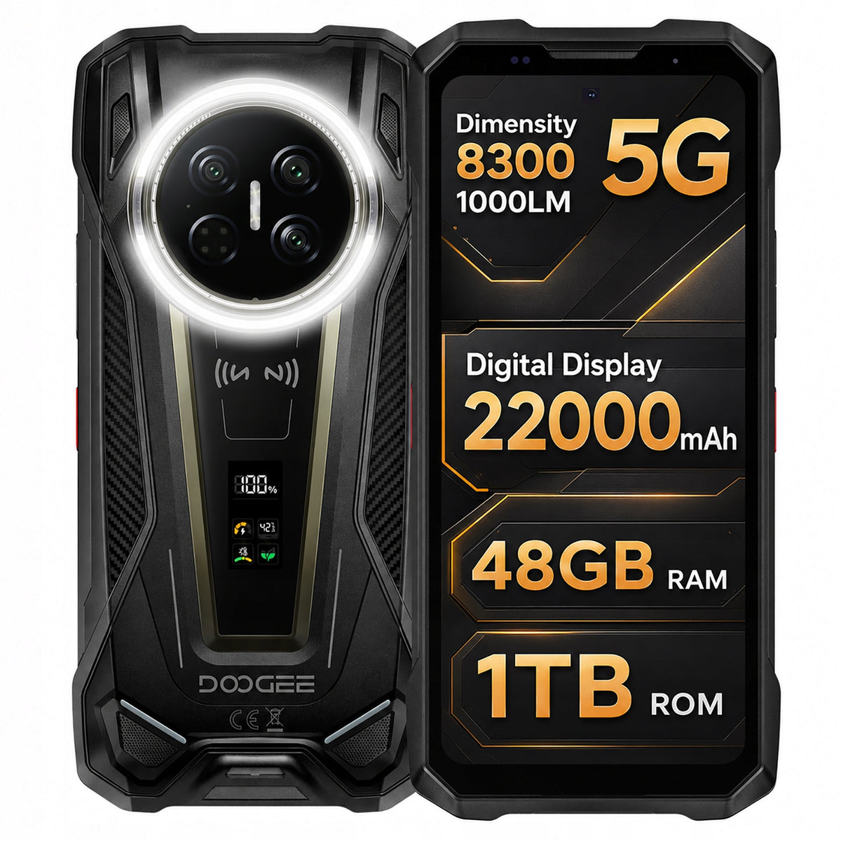 Smartphone DOOGEE VMAX2PRO 16 GB / 1 TB 5G black
