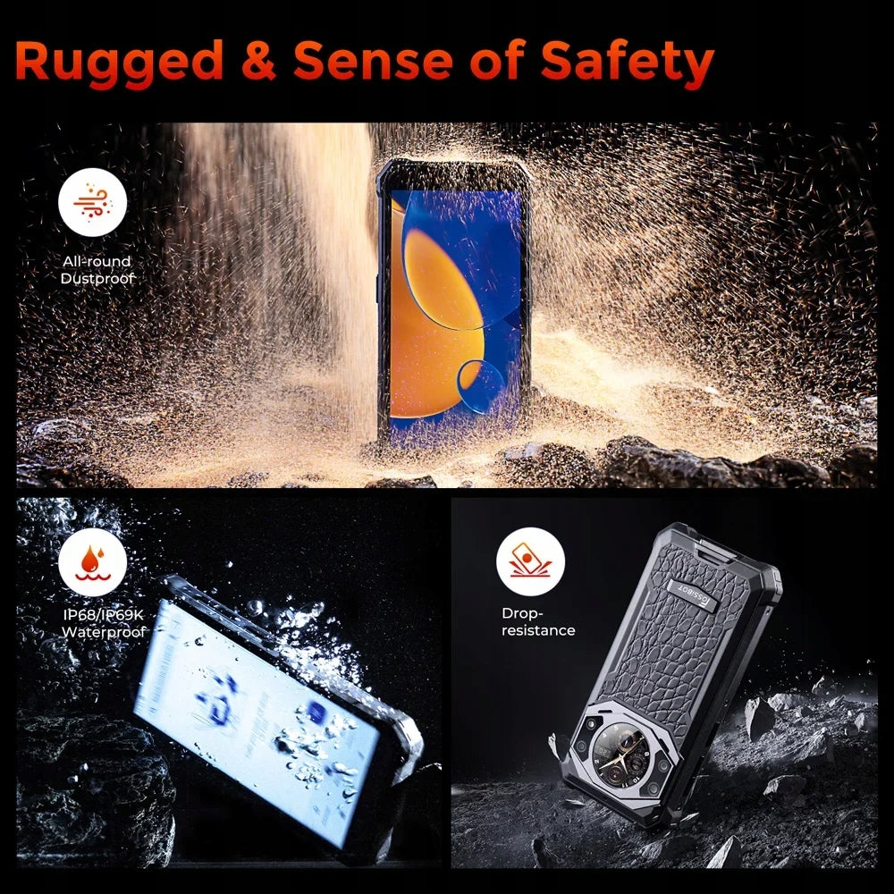 Smartphone Fossibot F101 Pro 8 GB / 128 GB 4G (LTE) orange Brand Fossibot