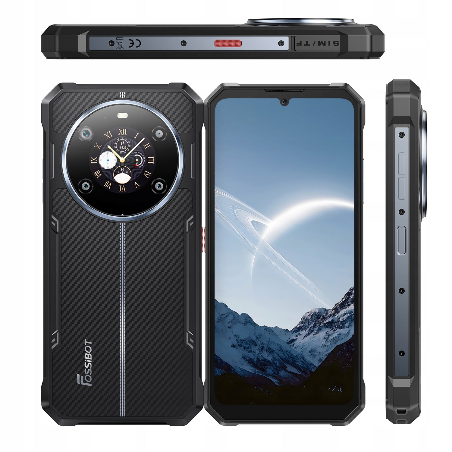 Smartphone Fossibot F109S 24 GB / 256 GB 5G blue