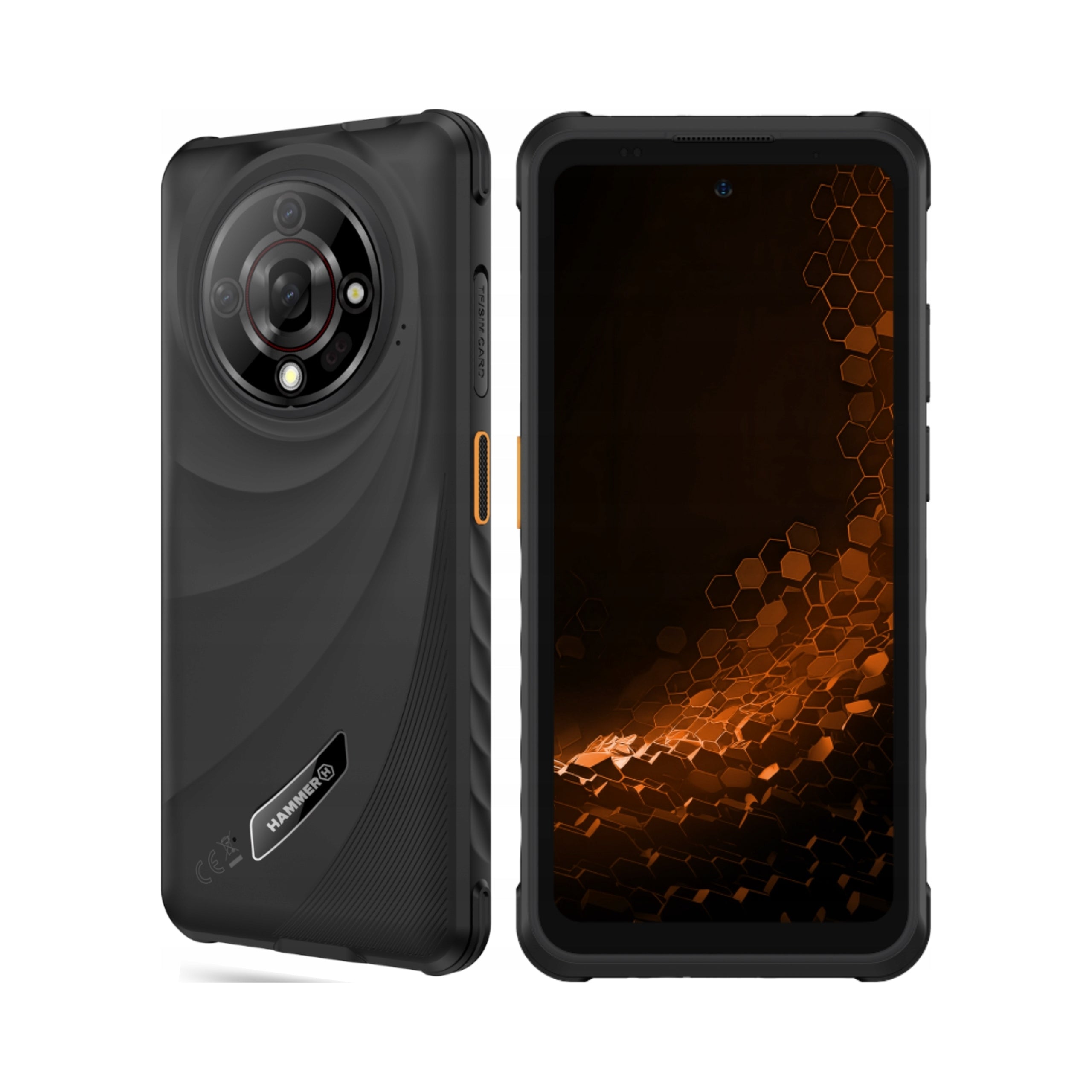 Smartphone HAMMER IRON 6 5G 6/128 GB armored phone waterproof night vision
