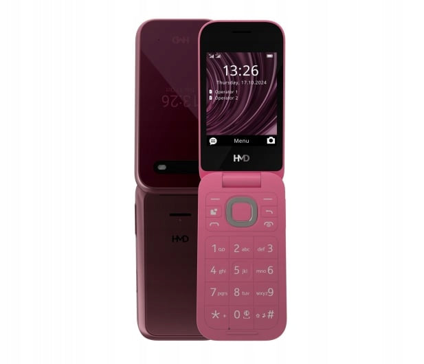 Smartphone HMD 2660 Flip red Headphones included no