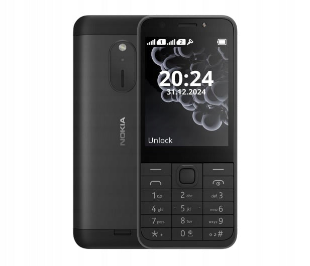 Smartphone HMD Nokia 230 black Charger included yes