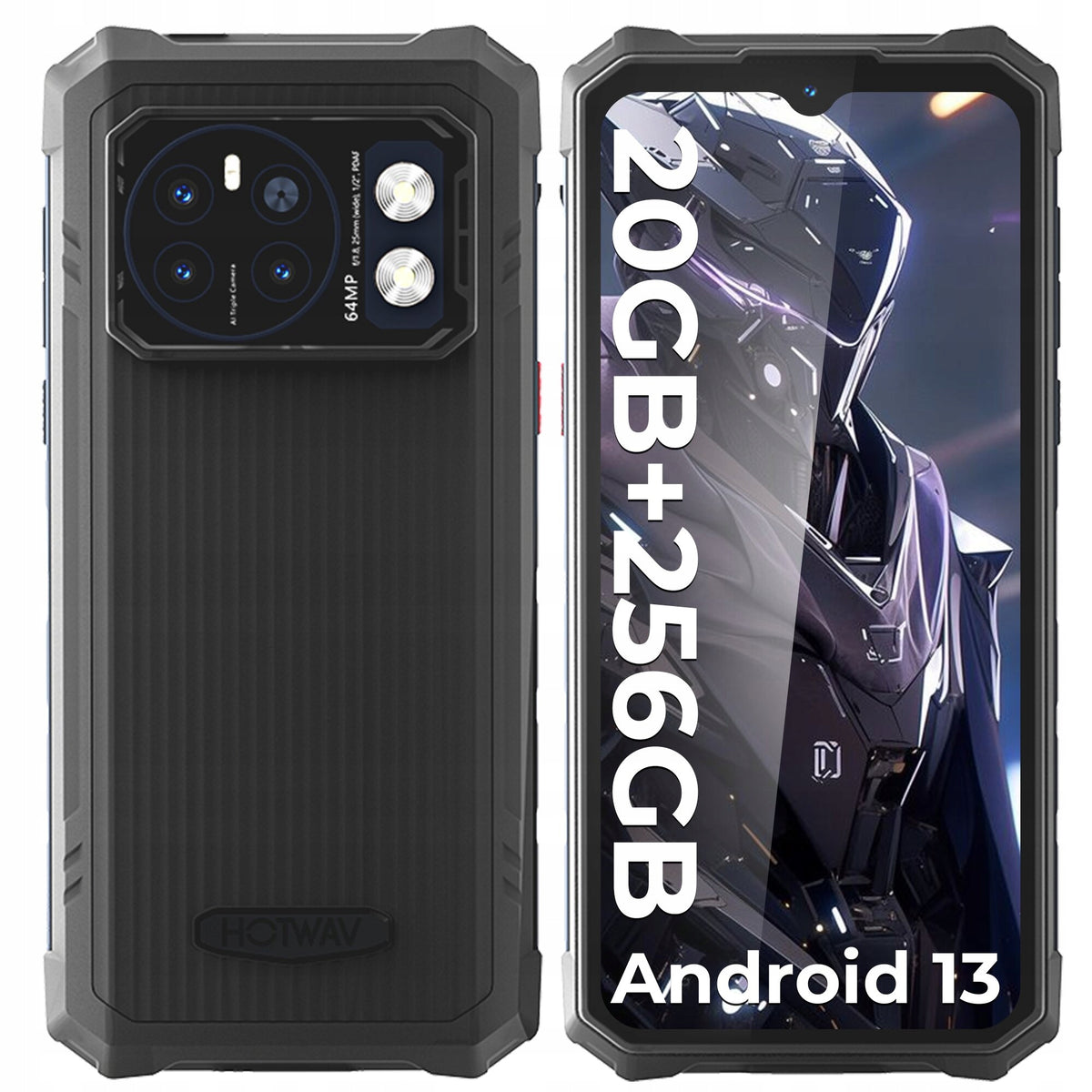 Smartphone HOTWAV Cyber 13 Pro 12 GB / 256 GB 4G (LTE) orange