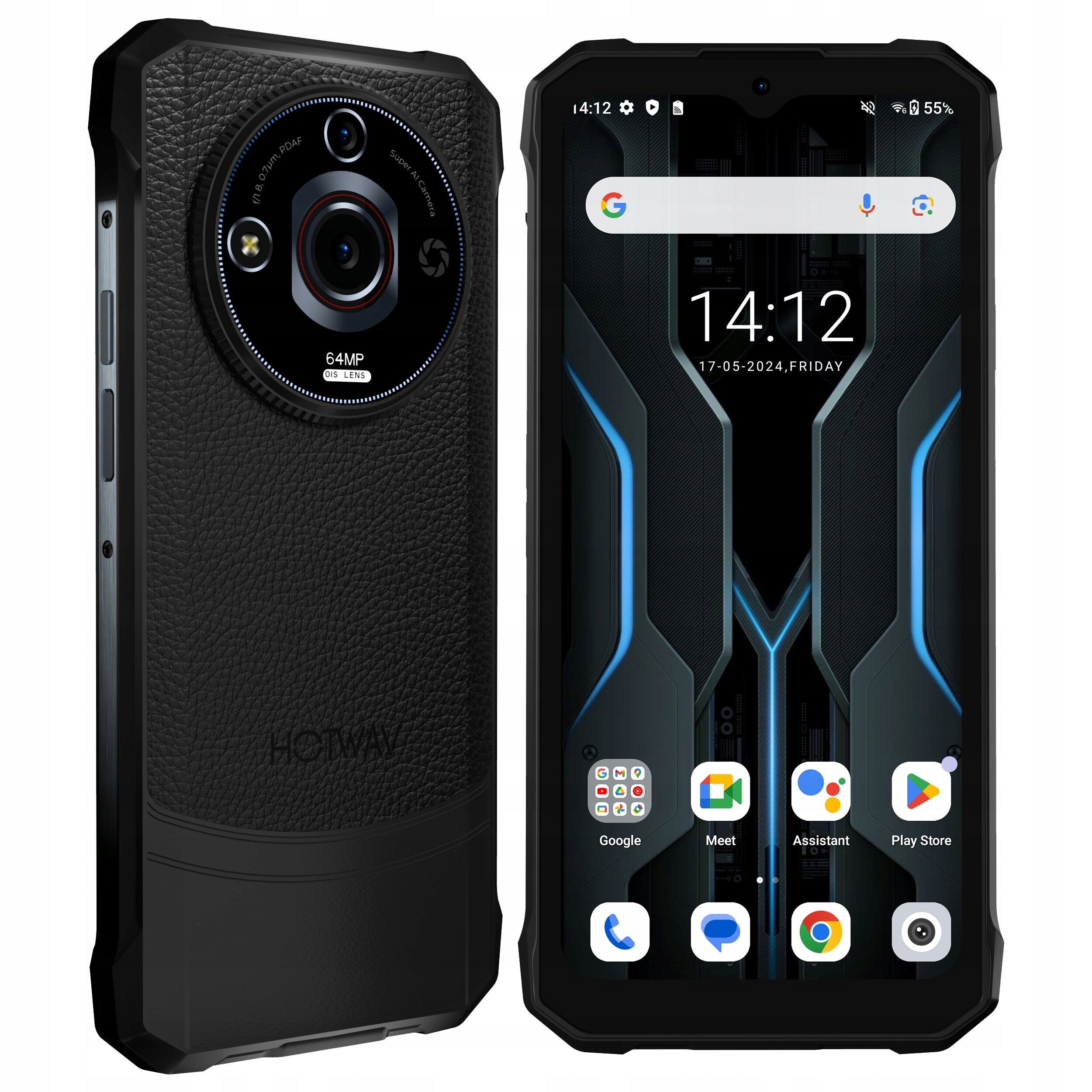 Smartphone HOTWAV T7 Pro 6 GB / 256 GB 4G (LTE) černý