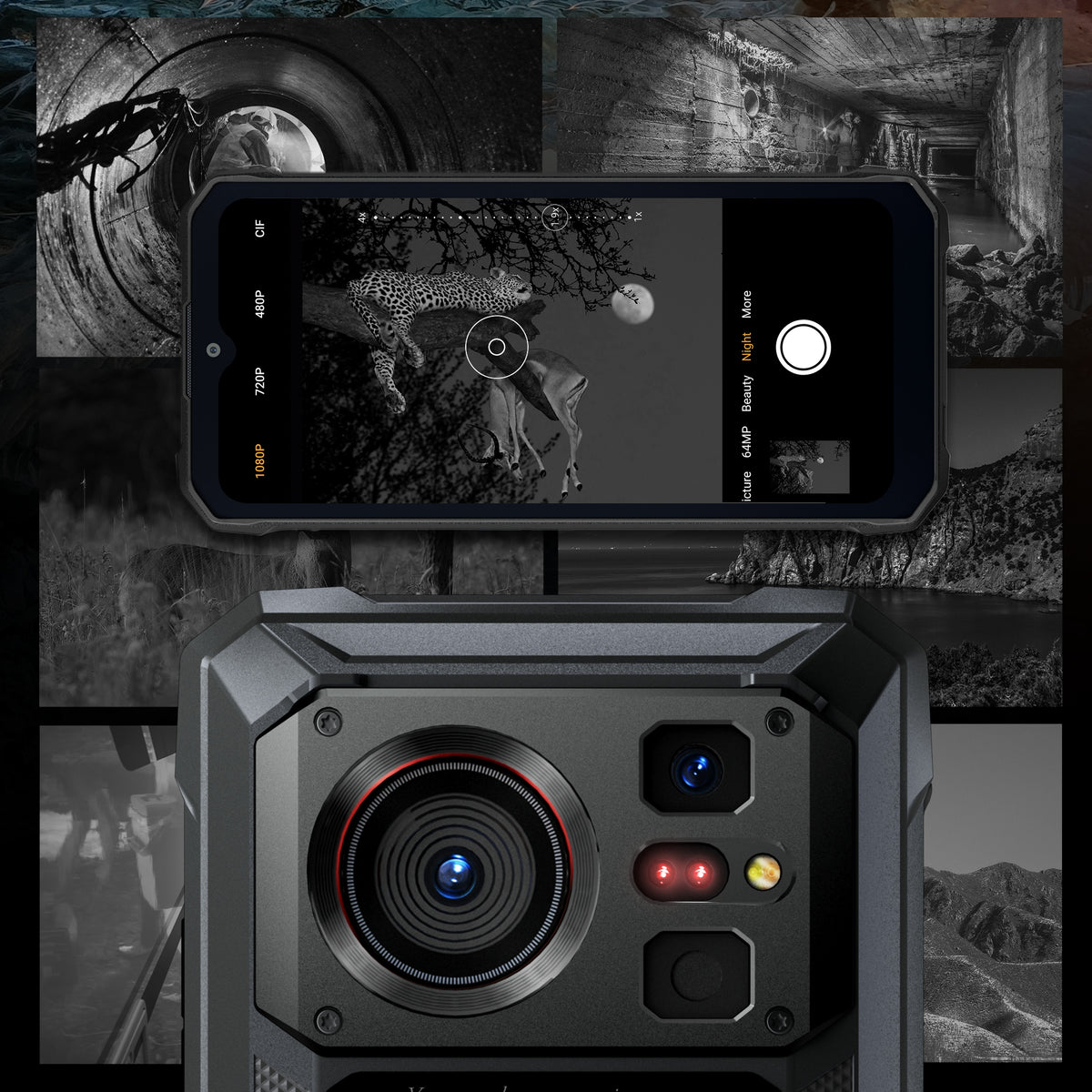 Smartphone HOTWAV W11 6 GB / 256 GB 4G (LTE) black Manufacturer code HOTWAV-W11-Black