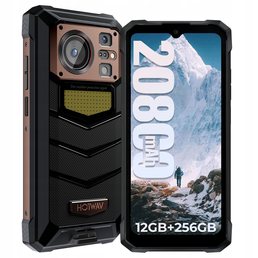 Smartphone HOTWAV W11 6 GB / 256 GB 4G (LTE) brown