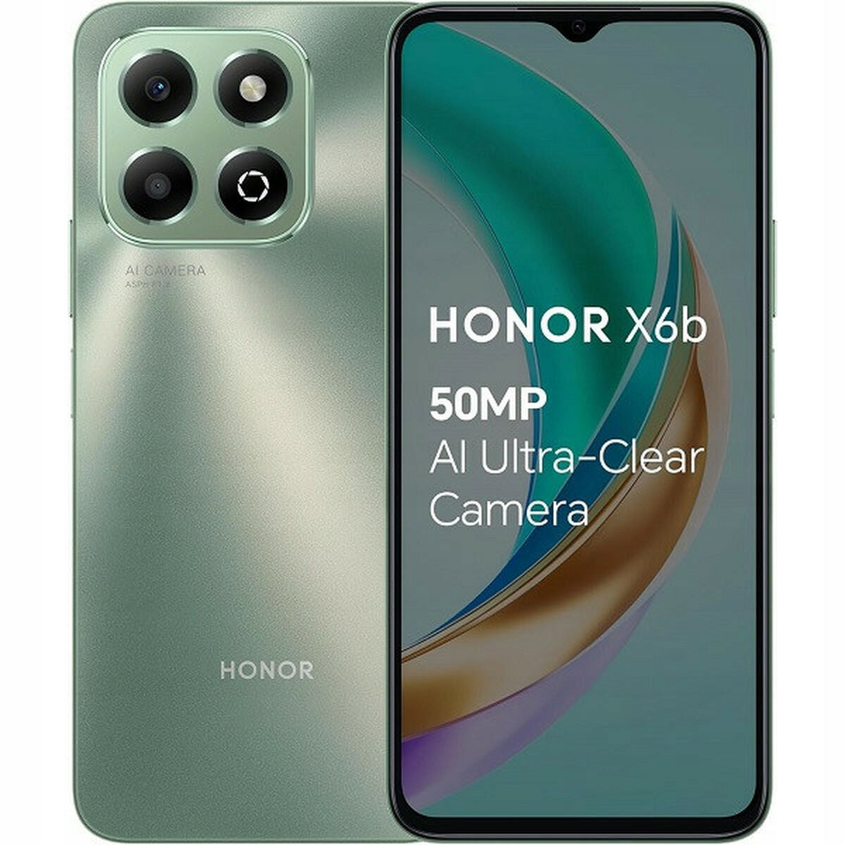 Smartphone Honor X6b 4 GB / 128 GB 4G (LTE) green Manufacturer code JDY-LX1