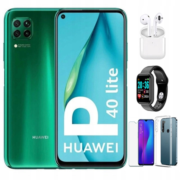 Smartphone Huawei P40 Lite 6 GB / 128 GB green