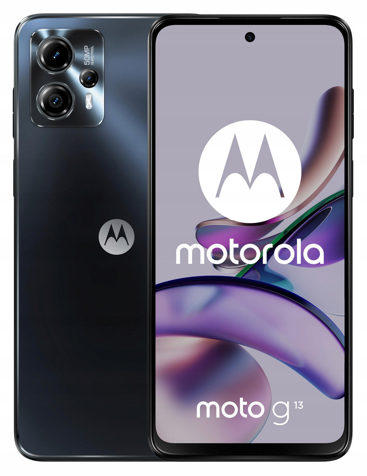 Smartphone MOTOROLA Moto G13 4/128 GB Black 128 GB Black PAWV0013PL Color gray