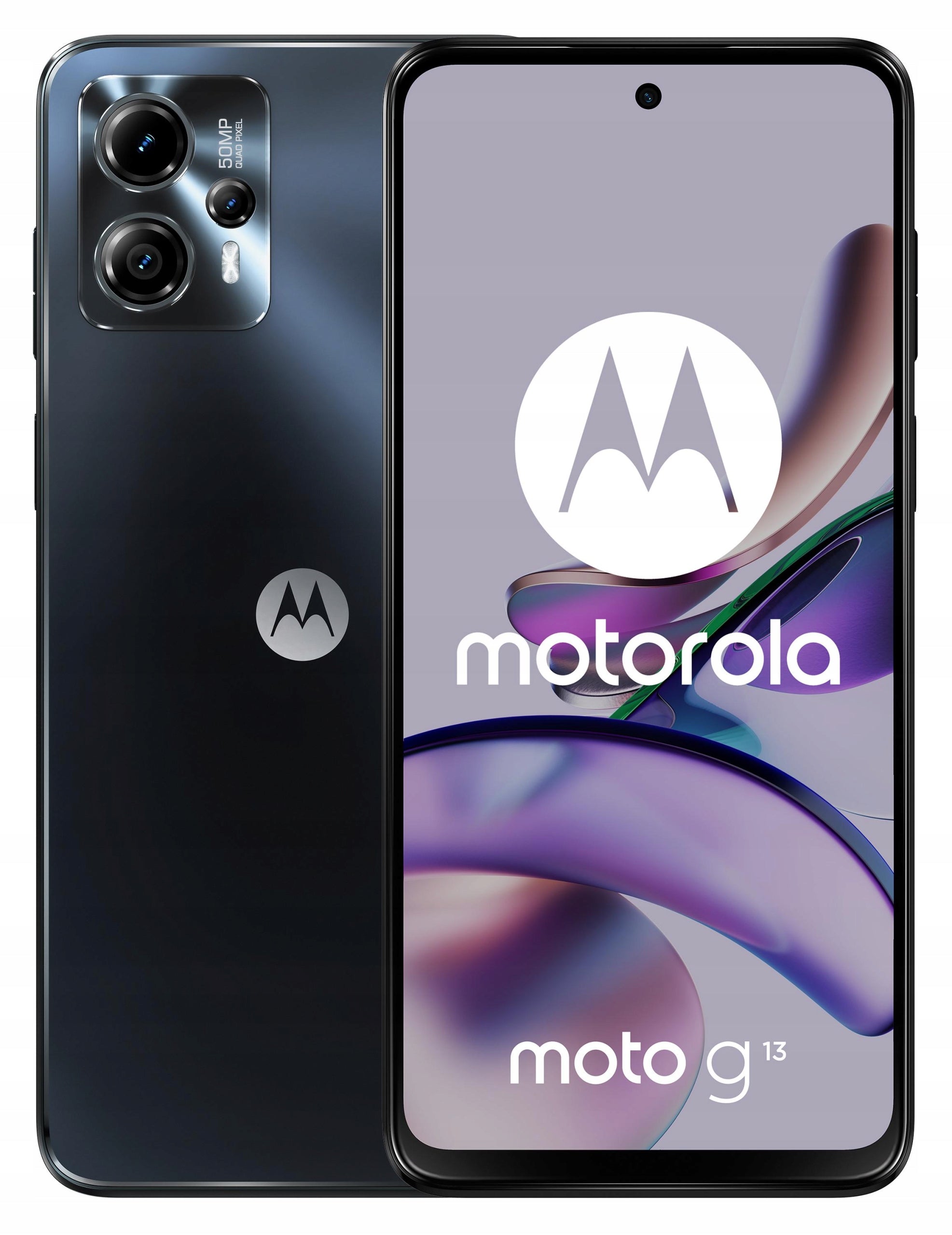 Smartphone MOTOROLA Moto G13 4/128 GB Black 128 GB Black PAWV0013PL Color gray