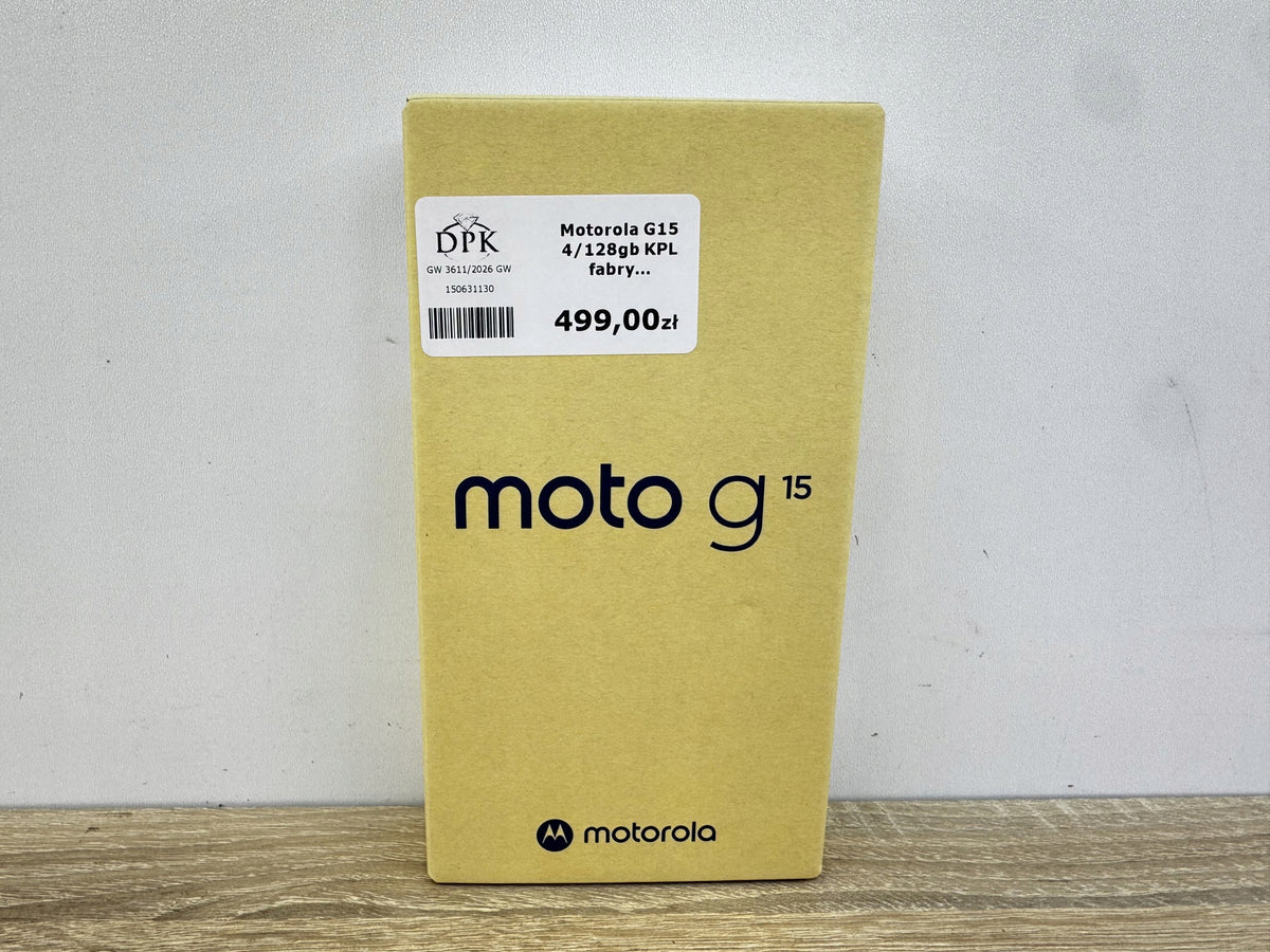 Smartphone Motorola G15 4GB RAM 128GB memory Manufacturer code PB6E0000SE