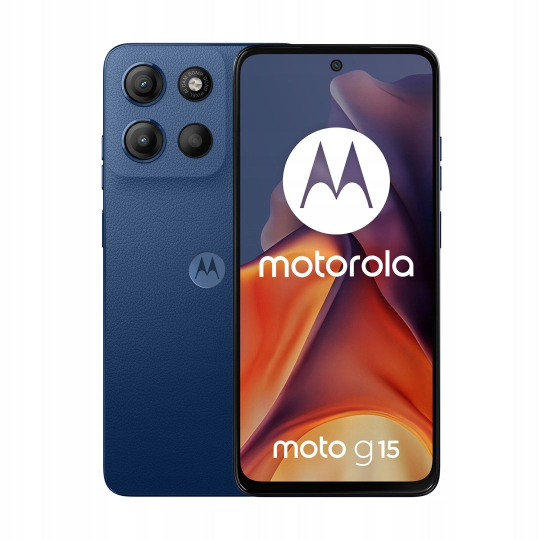 Smartphone Motorola Moto G15 8 GB / 256 GB 4G (LTE) Blue Sea Blue Charger included no