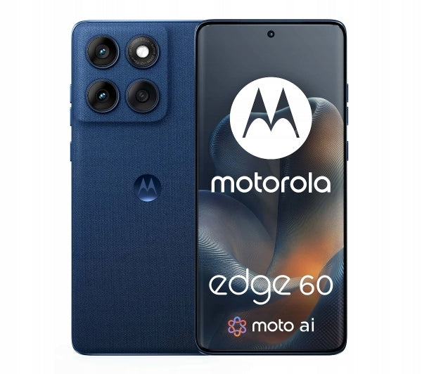 Smartphone Motorola edge 60 12/256GB 6G 120Hz 50Mpix Gibraltar Sea Blue