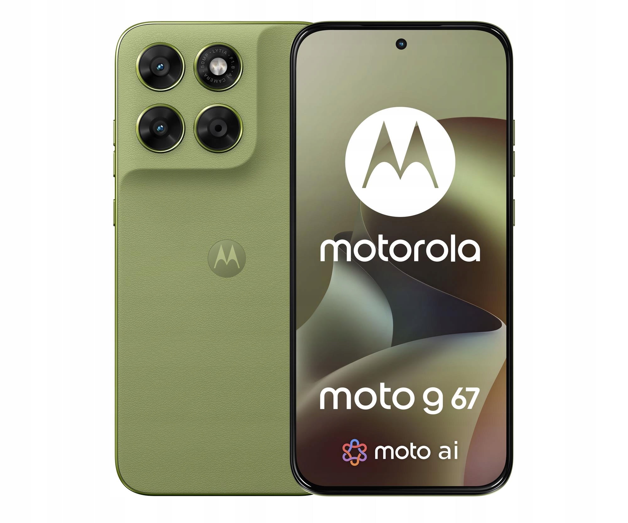 Smartphone Motorola moto g67 8 GB/256 GB Nile Green