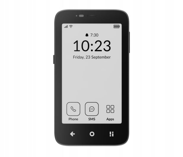 Smartphone Mudita Compact Black Headphones included no